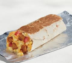 Cheesy Toasted Breakfast Burrito Potato