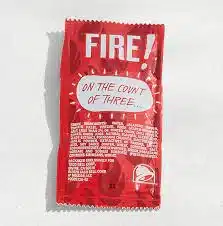 Fire Sauce Packet