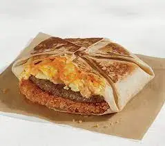 Breakfast Crunchwrap Sausage