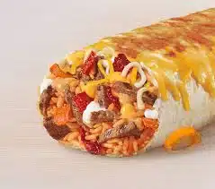 Cheesy Double Beef Burrito